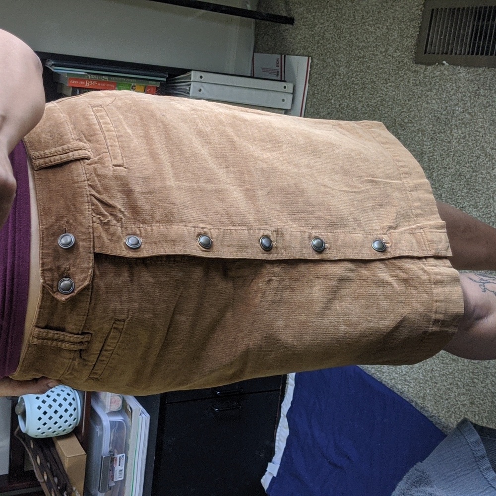 Gloria Vanderbilt Pencil Skirt Button Down
